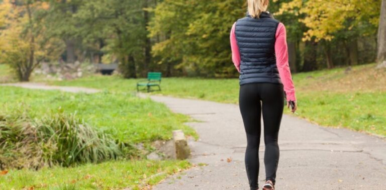 What is the ideal walking distance per day to get back in shape